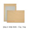 C4 A4 Manilla Hard Board Backed Envelopes