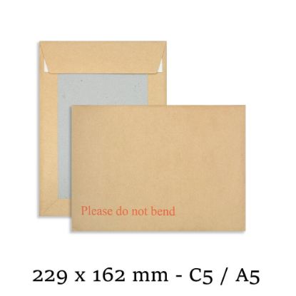 25 x C4 A4 Board Back Backed Envelopes 324x229mm PIP 