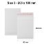 265x180mm White Corrugated Padded Envelopes
