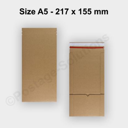 217x155 mm Brown Book Wrap Box Mailer