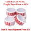 CELLOFIX FRAGILE LOW NOISE PACKAGING TAPE 48MM 2" X 66M