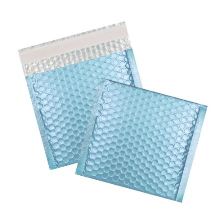 Picture for category Ice Blue Metallic Bubble Envelopes