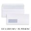 90g DL White With Window Commercial Envelopes Mailer