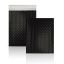 Metallic Bubble Envelope - Black - 450x320 mm