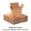 Single wall cardboard boxes - 5x5x5" inch