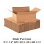 Single wall cardboard boxes - 8x6x4" inch