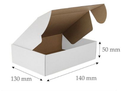 Die cut boxes(White) 140x130x50mm