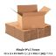 Single wall cardboard boxes - 12x9x12" inch