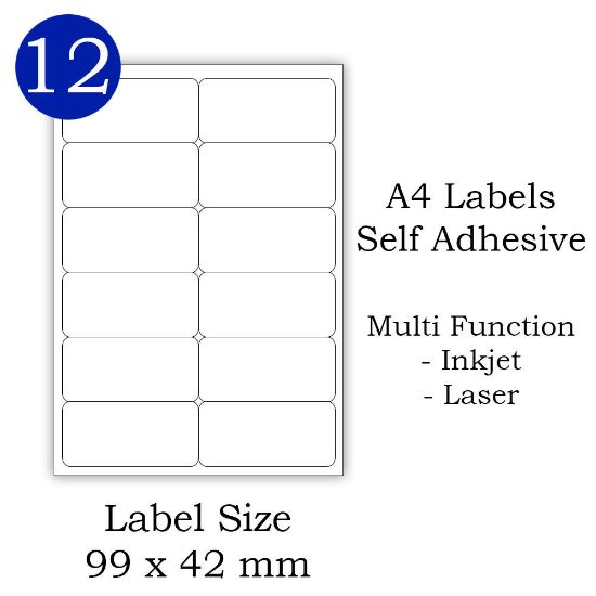 12 Labels Per Sheet Address Label