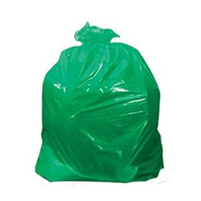 Green HEAVY DUTY 160G Refuse Sacks Bin Liners Rubbish 18x29x39" inch