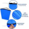 Blue Postage Bags 10x14"