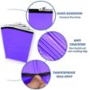 Purple Postage Bags 12x16"