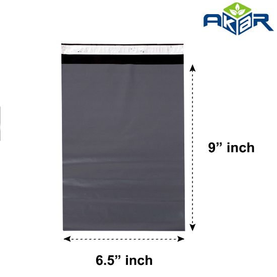Picture of Grey Mailing Bags 6.5" x 9" - 165 x 230 mm - Pack of 100