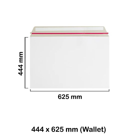 White Board Envelope - 444x625 mm