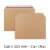 249x352 mm Capacity Book Mailer Envelopes Peel & Seal Envelopes