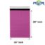 Pink Mailing Bags 16x20"
