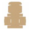 Die Cut Boxes  (Brown) - 116 x 116 x 40 mm (4.5 x 4.5 x 1.5 inches) 