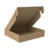 Die Cut Boxes  (Brown) - 252 x 240 x 53 mm (10 x 9.5 x 2 inches) - Pack of 5 