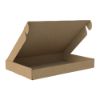 Die Cut Boxes  (Brown) - 350 x 228 x 42 mm (14 x 9 x 1.6 inches) - Pack of 5