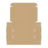 Die Cut Boxes  (Brown) - 350 x 260 x 50 mm (14 x 10 x 2 inches)- Pack of 5 