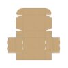 Die Cut Boxes (Brown) - 290 x 208 x 85 mm (11.50 x 8.25 x 3.75 inches)