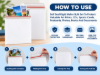 Picture of White All Board Calendar Card Envelopes with Peel & Seal Strip 340 x 340 mm - Pack of 10