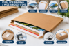 Picture of 321 x 467mm Rigid Cardboard Book Mailers – 400gsm Brown Peel & Seal Postal Packaging (Pack of 10)
